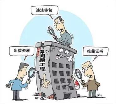 工程建設(shè)中的分包、轉(zhuǎn)包、內(nèi)包、掛靠