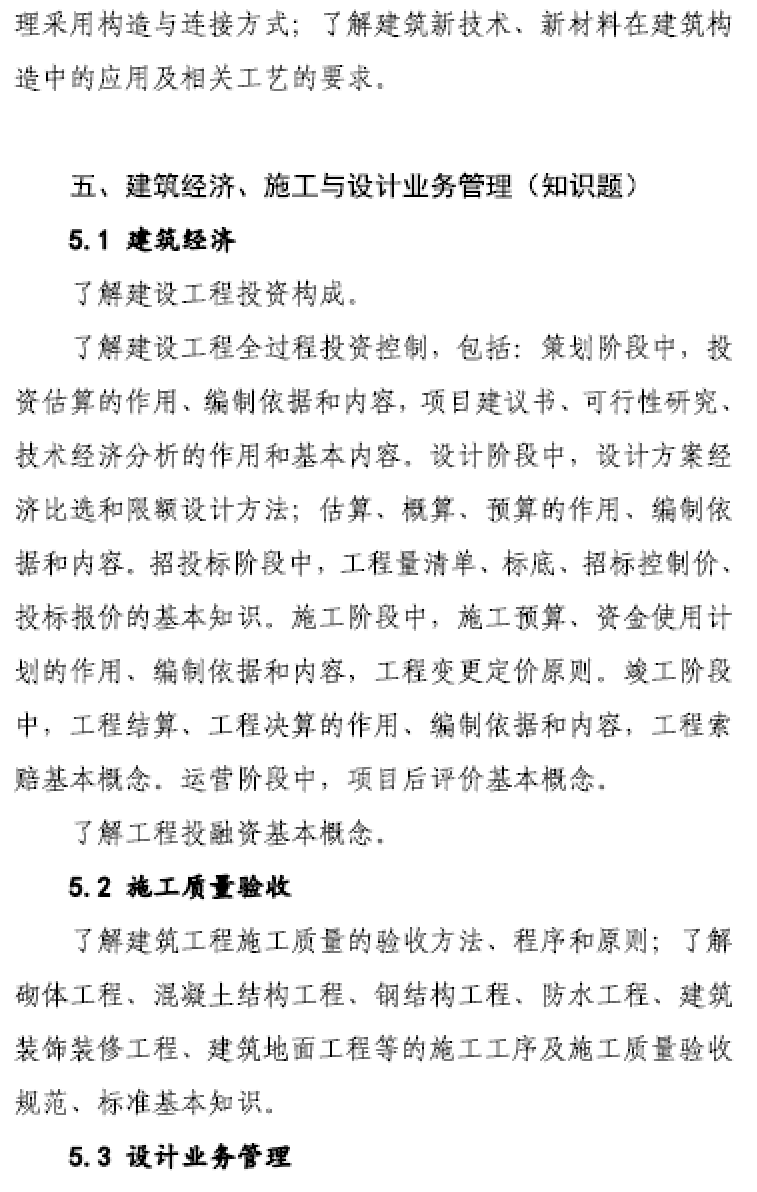 大事件！9門變6門！一級(jí)注冊(cè)建筑師考試大綱（21版）發(fā)布，2023年執(zhí)行！